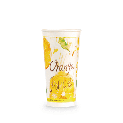 10oz cold paper cup
